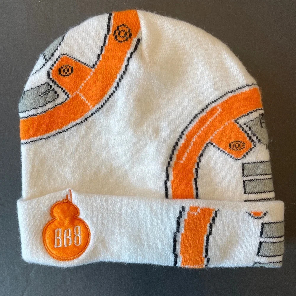 Star Wars BB8 Beanie Knot Hat Youth OSFM